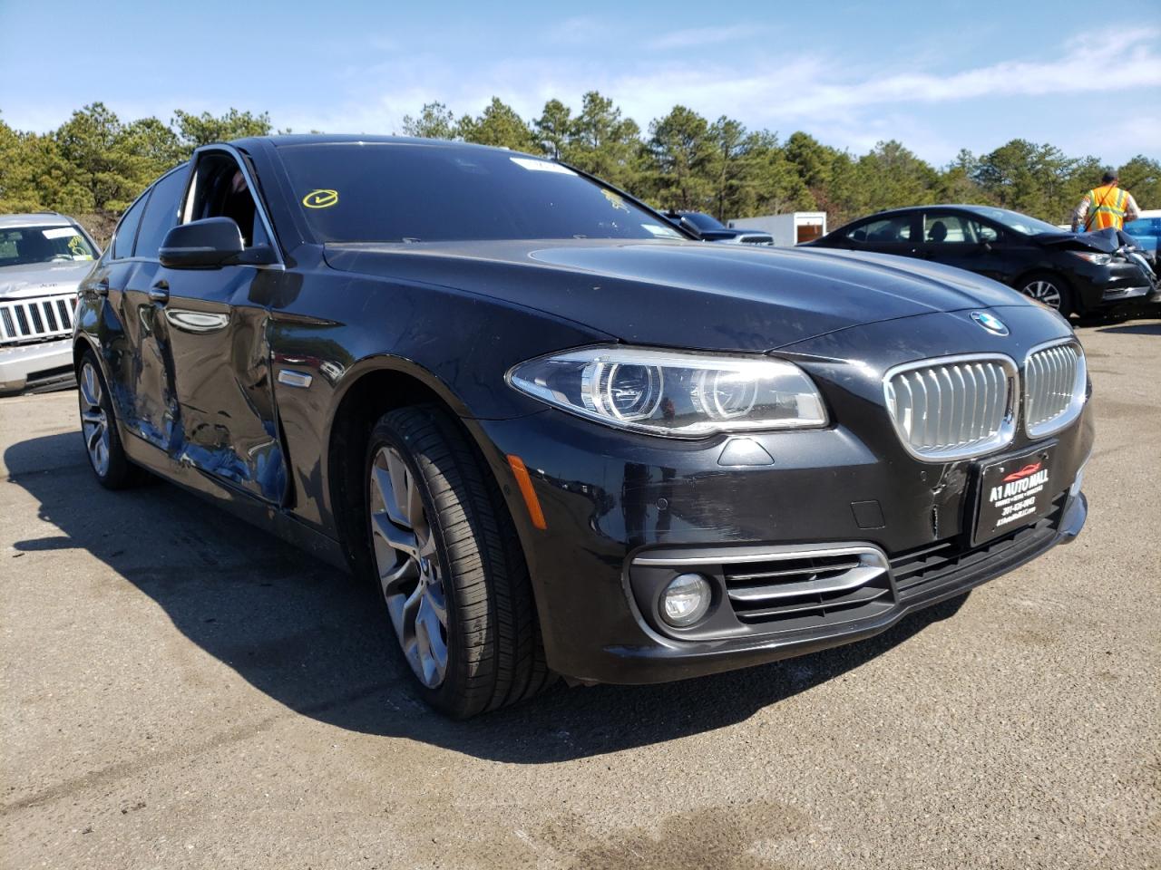 BMW 535 XI 2014 with VIN WBA5B3C51ED537191 - Photo from auction