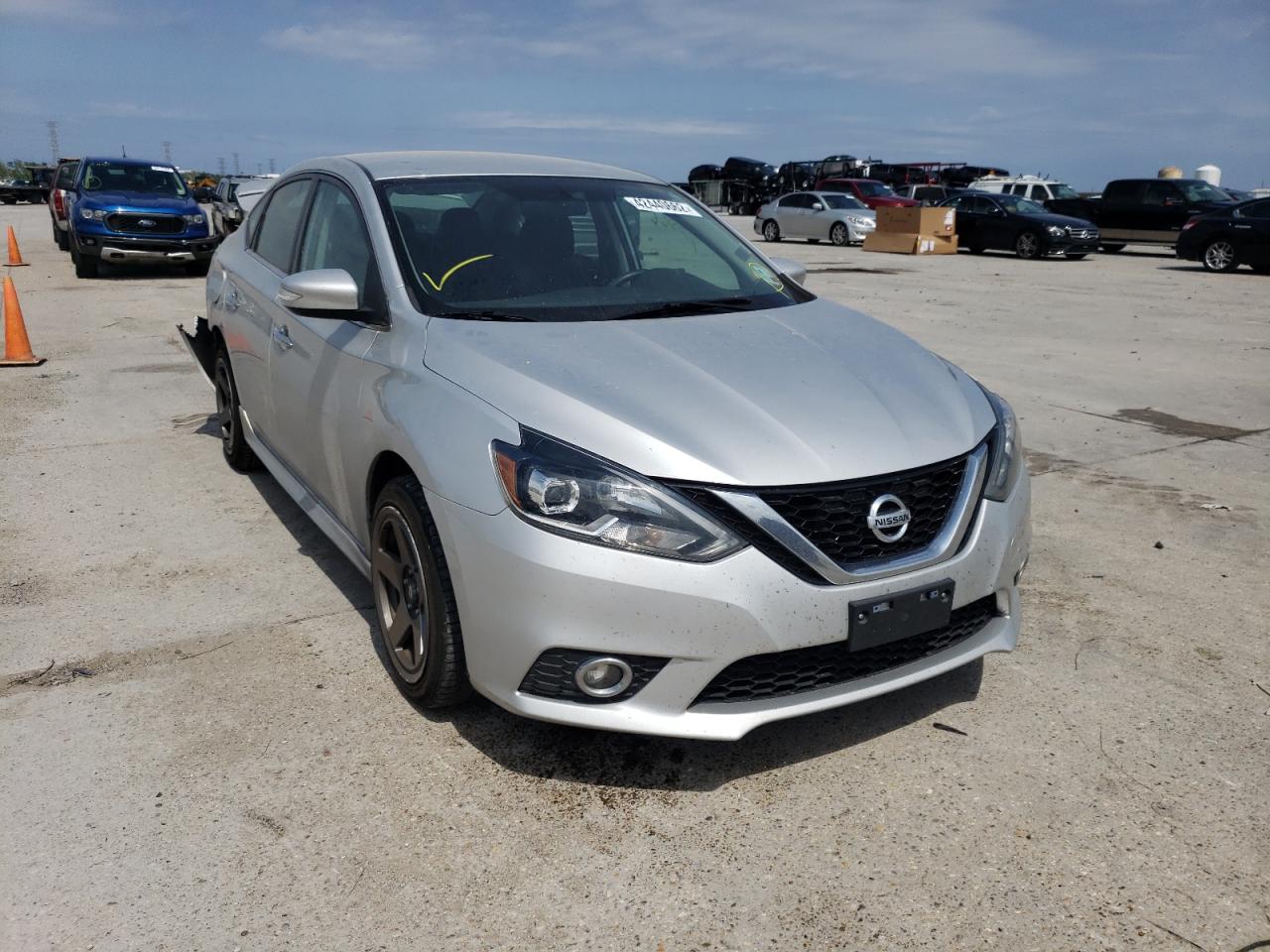 NISSAN SENTRA S 2017 with VIN 3N1AB7AP0HY282583 - Photo from auction
