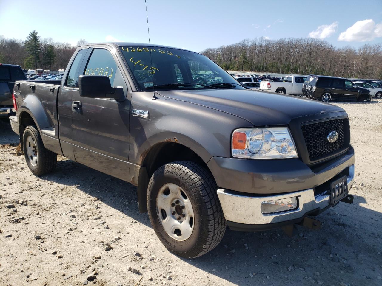 FORD F150 2004 with VIN 1FTRF04W04KD34513 - Photo from auction