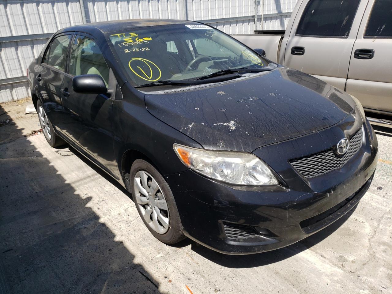 TOYOTA COROLLA BA 2010 مع رقم تعريف المركبة 1NXBU4EEXAZ307979 - صورة من المزاد
