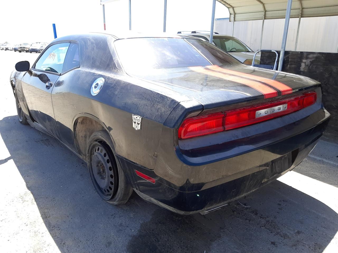 Photo 3 from auction – 2012 DODGE CHALLENGER with VIN 2C3CDYAG5CH118173