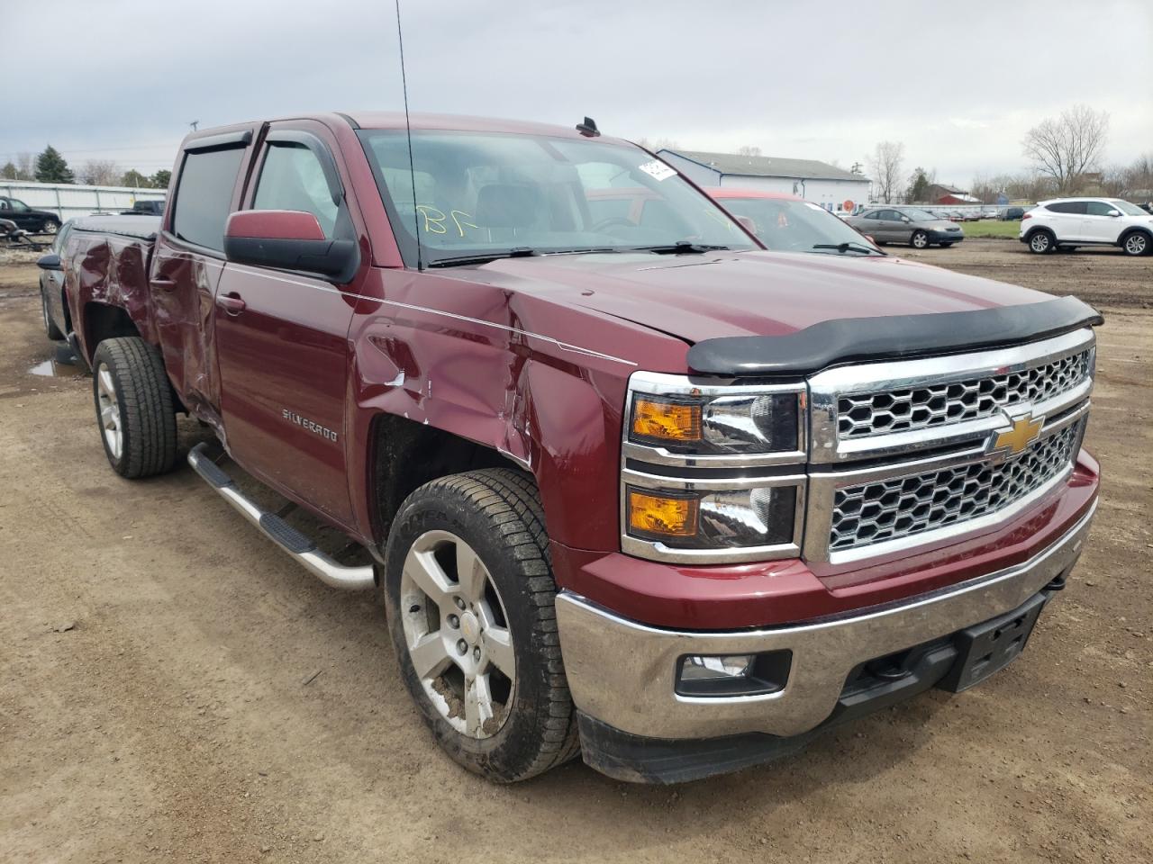 CHEVROLET SILVERADO 2014 with VIN 3GCUKREC5EG369880 - Photo from auction