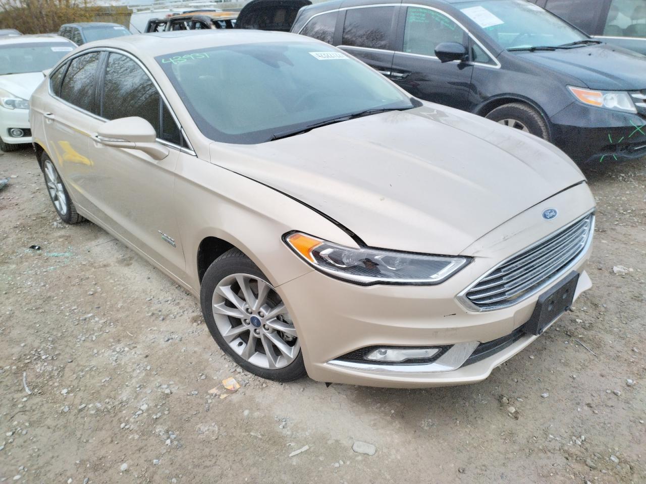 FORD FUSION TIT 2017 with VIN 3FA6P0SUXHR209334 - Photo from auction