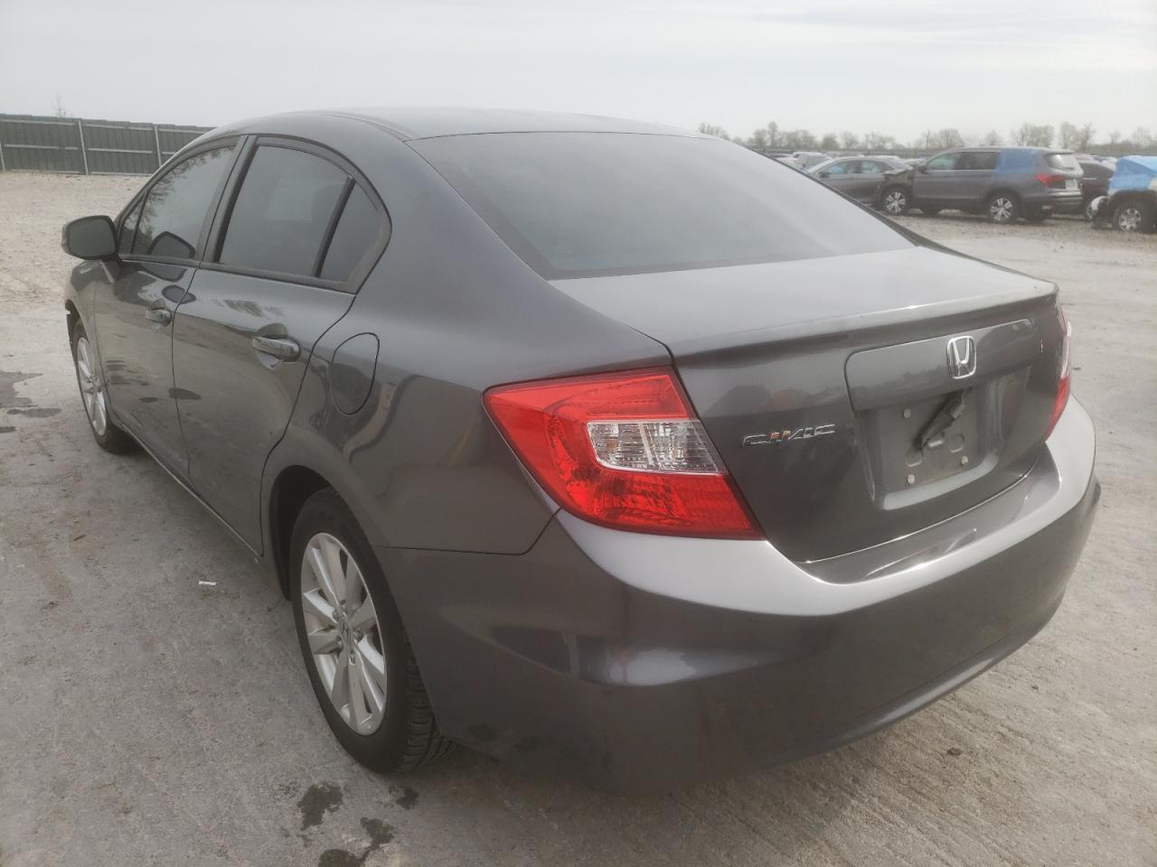 Photo 3 from auction – 2012 HONDA CIVIC EXL with VIN 19XFB2F93CE017473