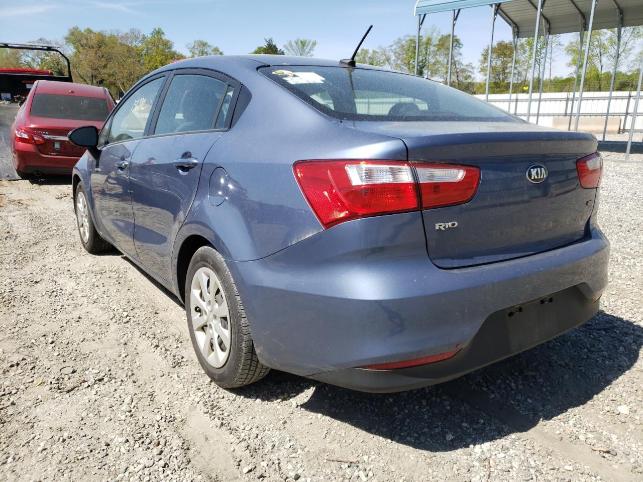 Photo 3 from auction – 2016 KIA RIO LX with VIN KNADM4A38G6535992
