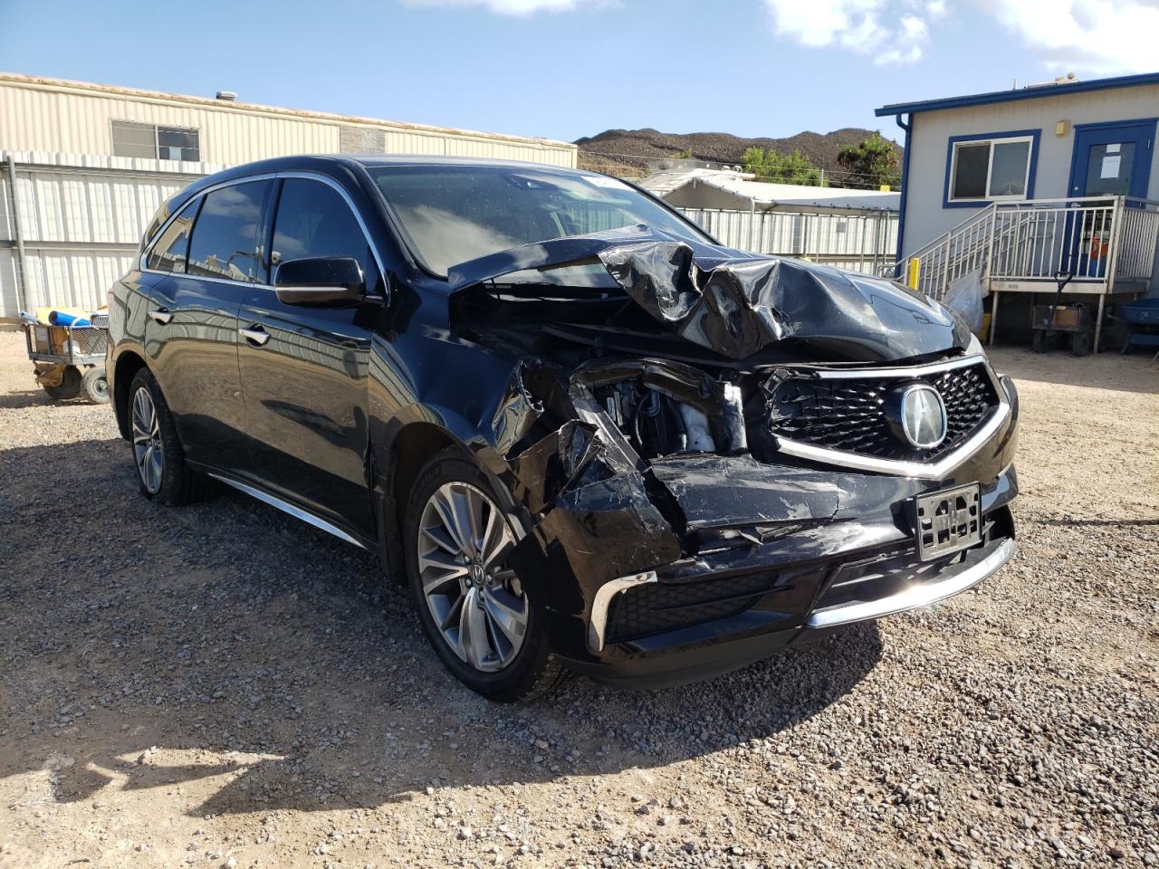ACURA MDX TECHNO 2017 with VIN 5FRYD3H58HB002518 - Photo from auction
