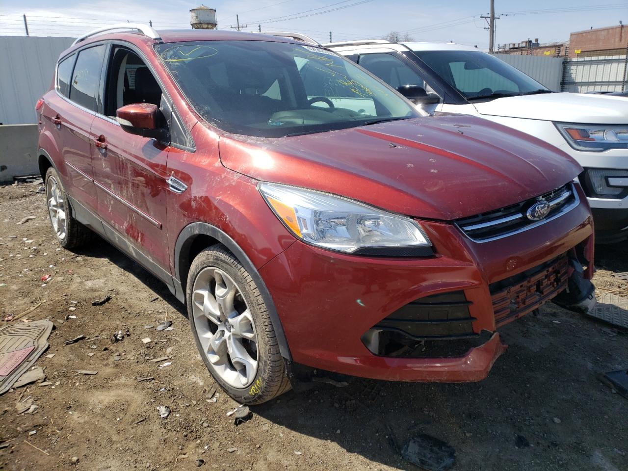 FORD ESCAPE TIT 2014 with VIN 1FMCU9J90EUA68605 - Photo from auction
