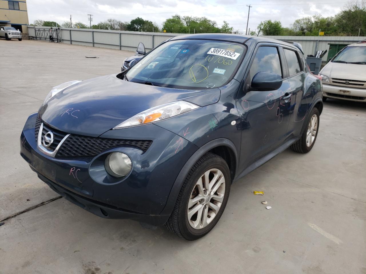 Photo 2 from auction – 2012 NISSAN JUKE S with VIN JN8AF5MR3CT107060