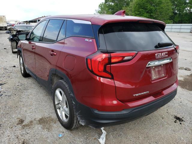 Photo 3 from auction – 2018 GMC TERRAIN SL with VIN 3GKALMEV3JL398630