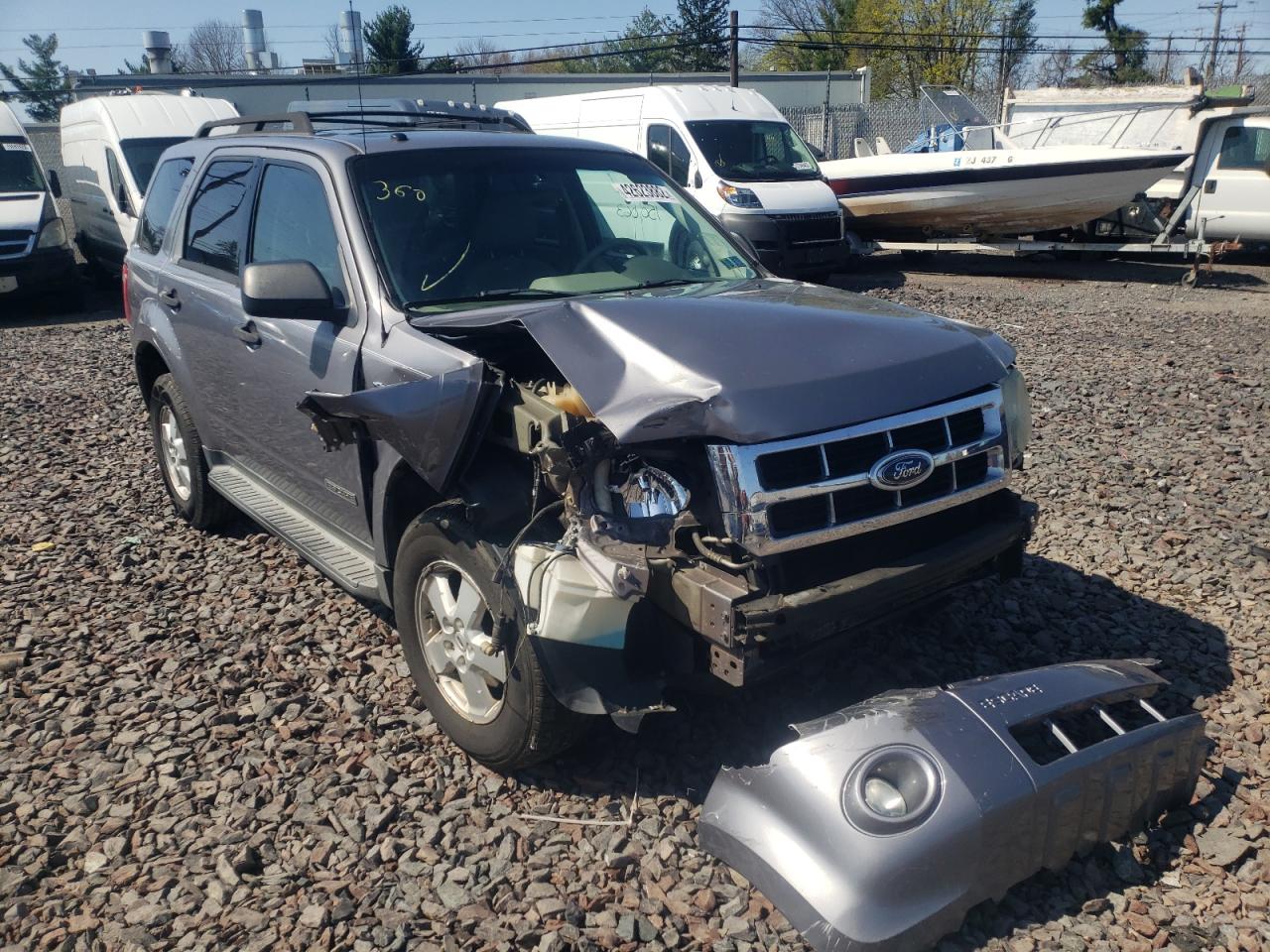 FORD ESCAPE XLT 2008 with VIN 1FMCU93148KB11303 - Photo from auction