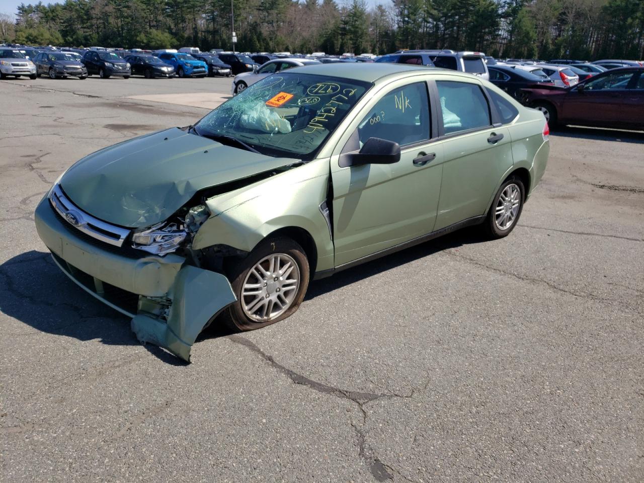 Photo 2 from auction – 2008 FORD FOCUS SE with VIN 1FAHP35N08W212545