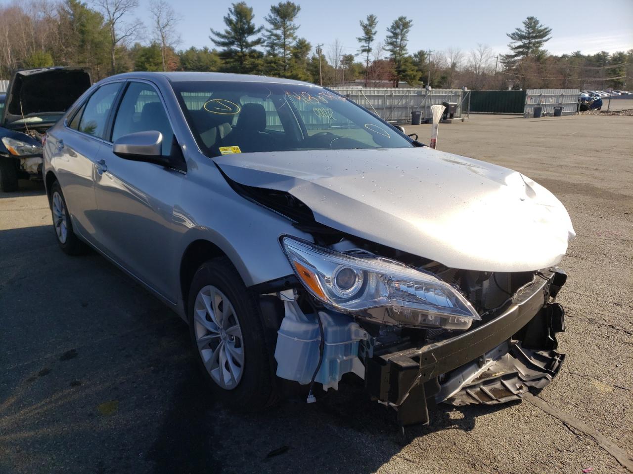 TOYOTA CAMRY LE 2016 with VIN 4T4BF1FK1GR527121 - Photo from auction