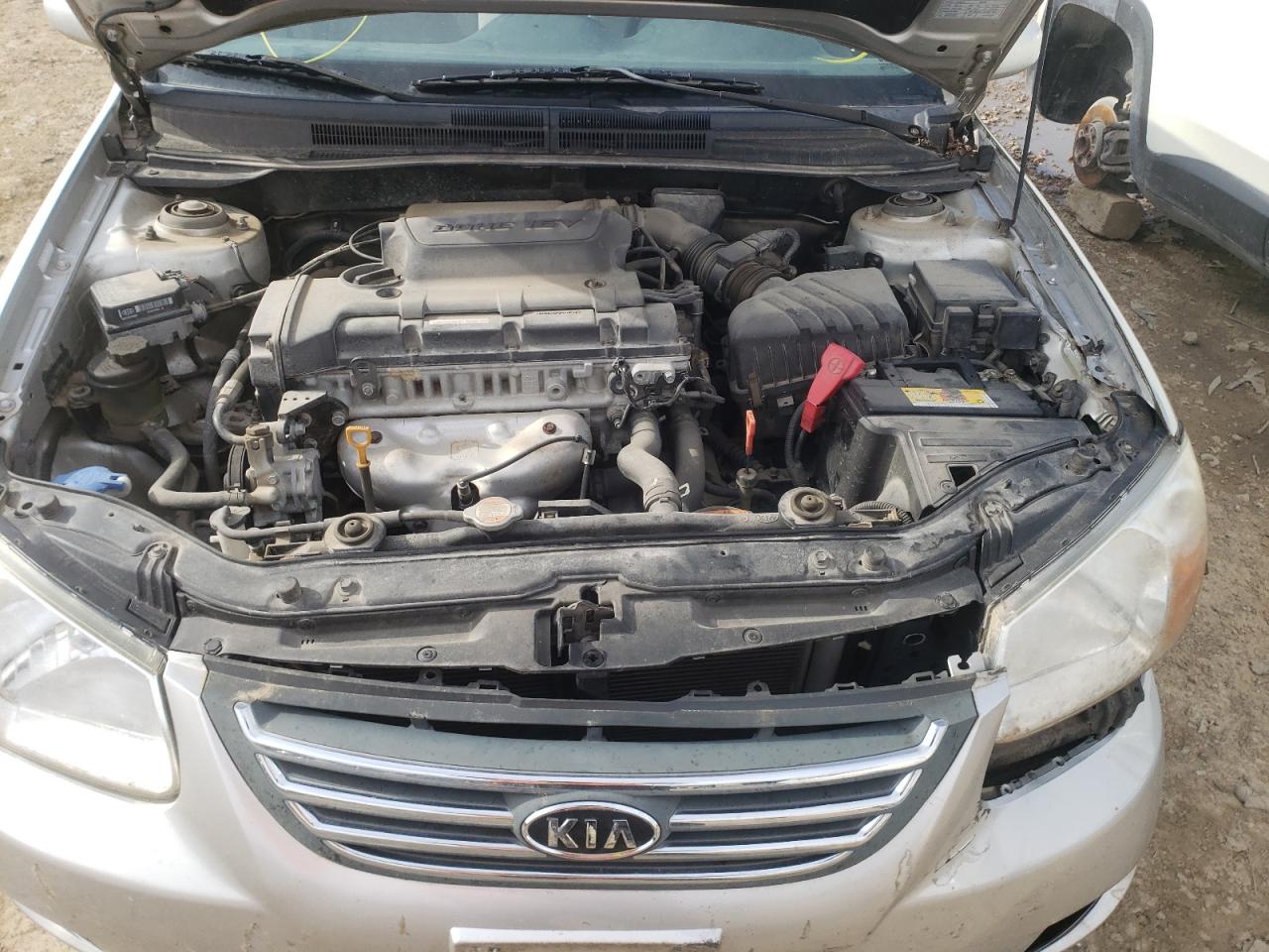Photo 7 from auction – 2008 KIA SPECTRA EX with VIN KNAFE121785524006
