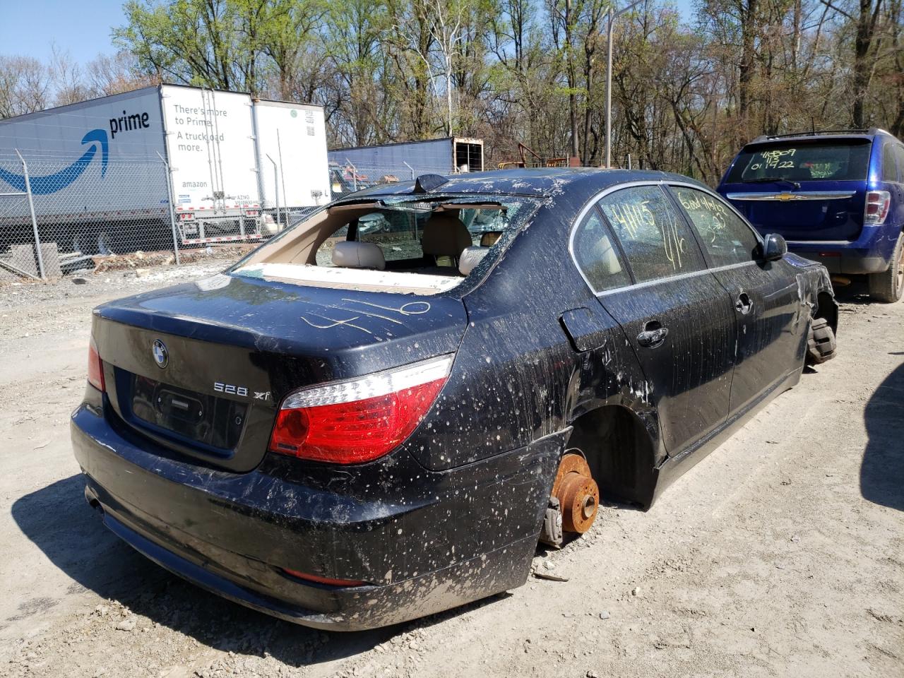 Photo 4 from auction – 2008 BMW 528 XI with VIN WBANV13558BZ48170