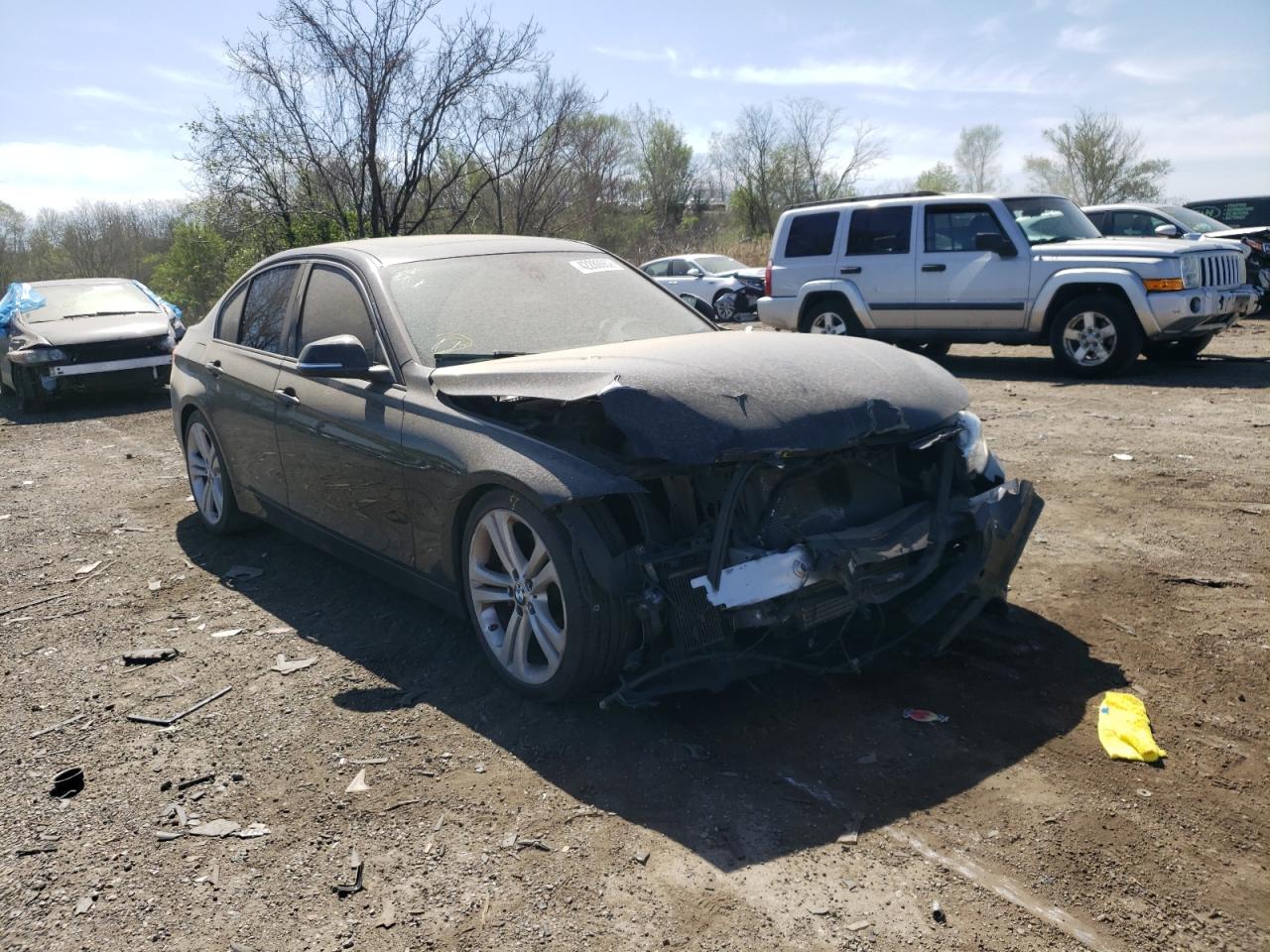 BMW 335 XI 2014 with VIN WBA3B9C55EP458793 - Photo from auction