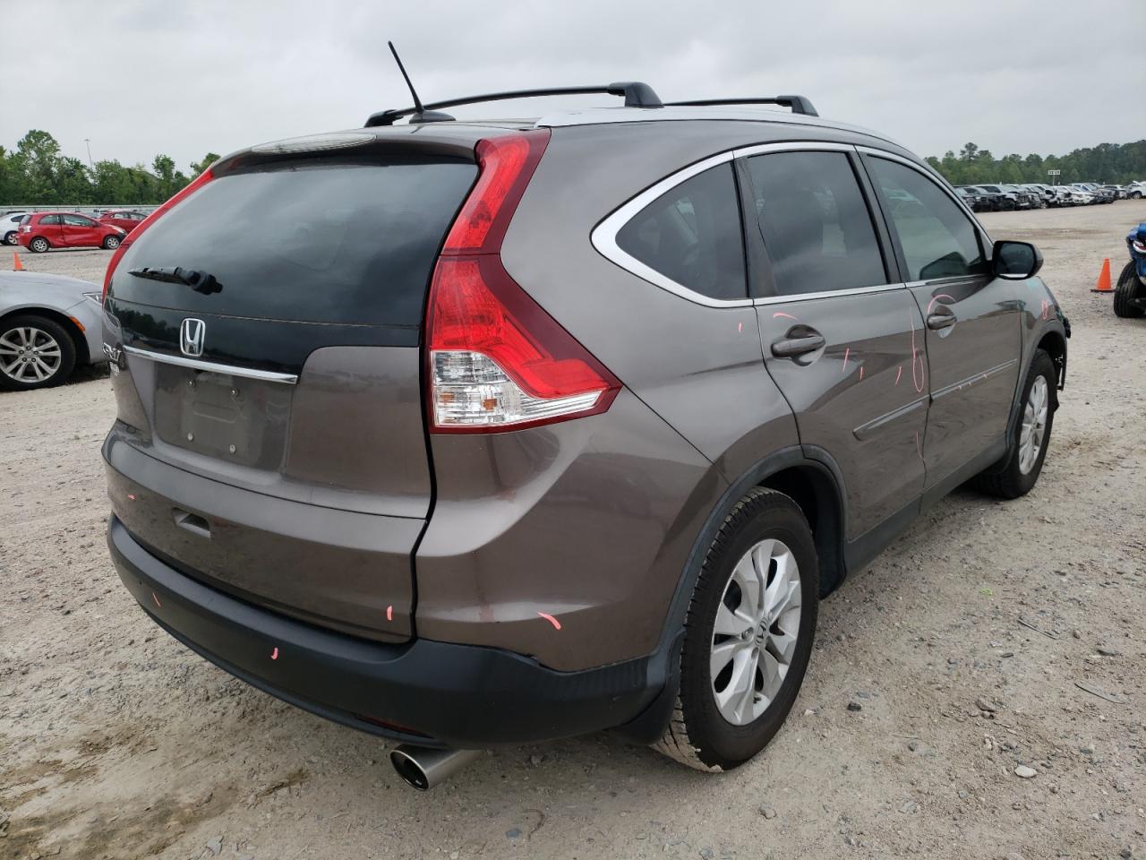 Photo 4 from auction – 2012 HONDA CR-V EXL with VIN 5J6RM3H73CL030430