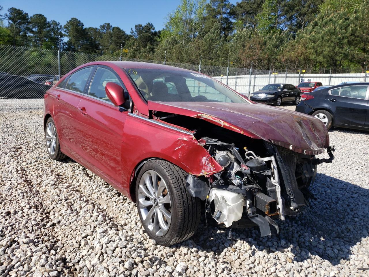 HYUNDAI SONATA GLS 2011 with VIN 5NPEB4AC7BH124952 - Photo from auction