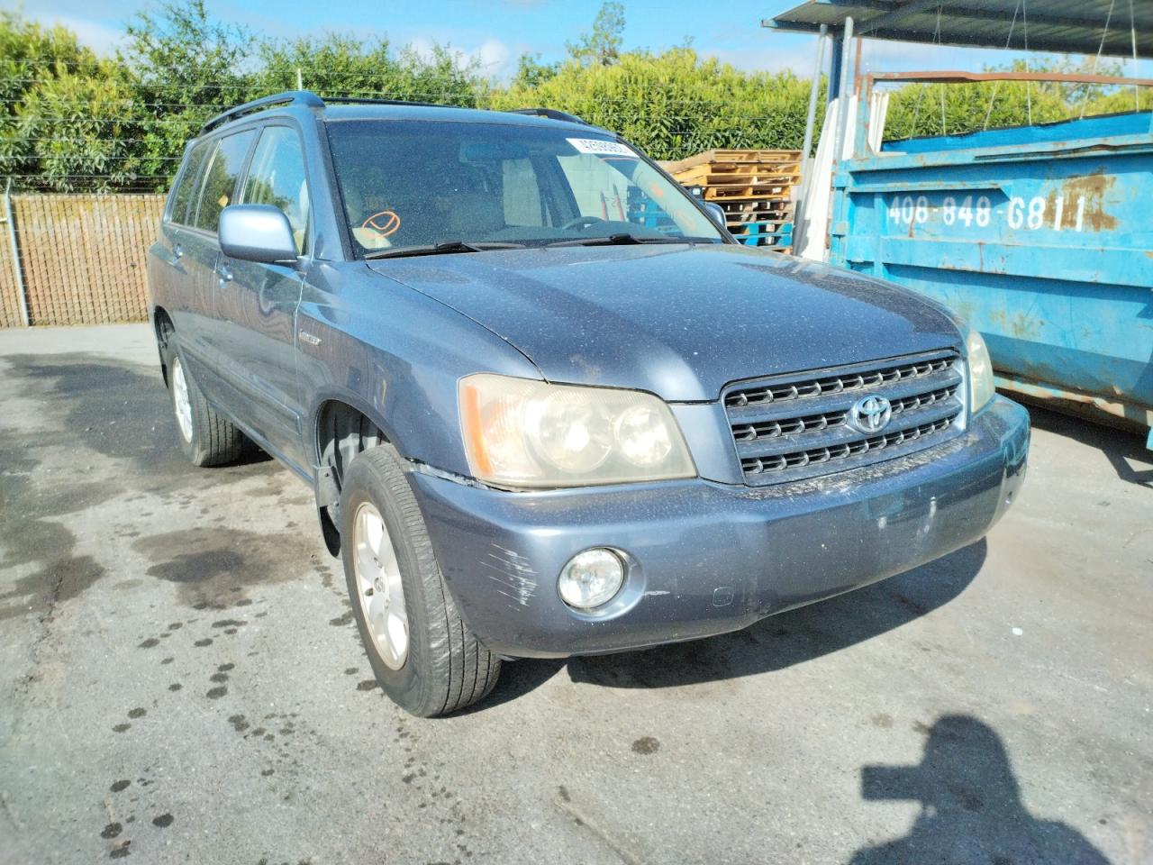 Photo 9 from auction – 2003 TOYOTA HIGHLANDER with VIN JTEHF21A330119066