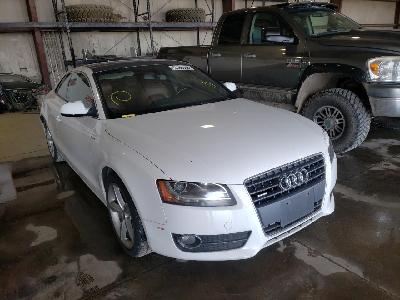 AUDI A5 PREMIUM 2010 with VIN WAULFAFR9AA042392 - Photo from auction