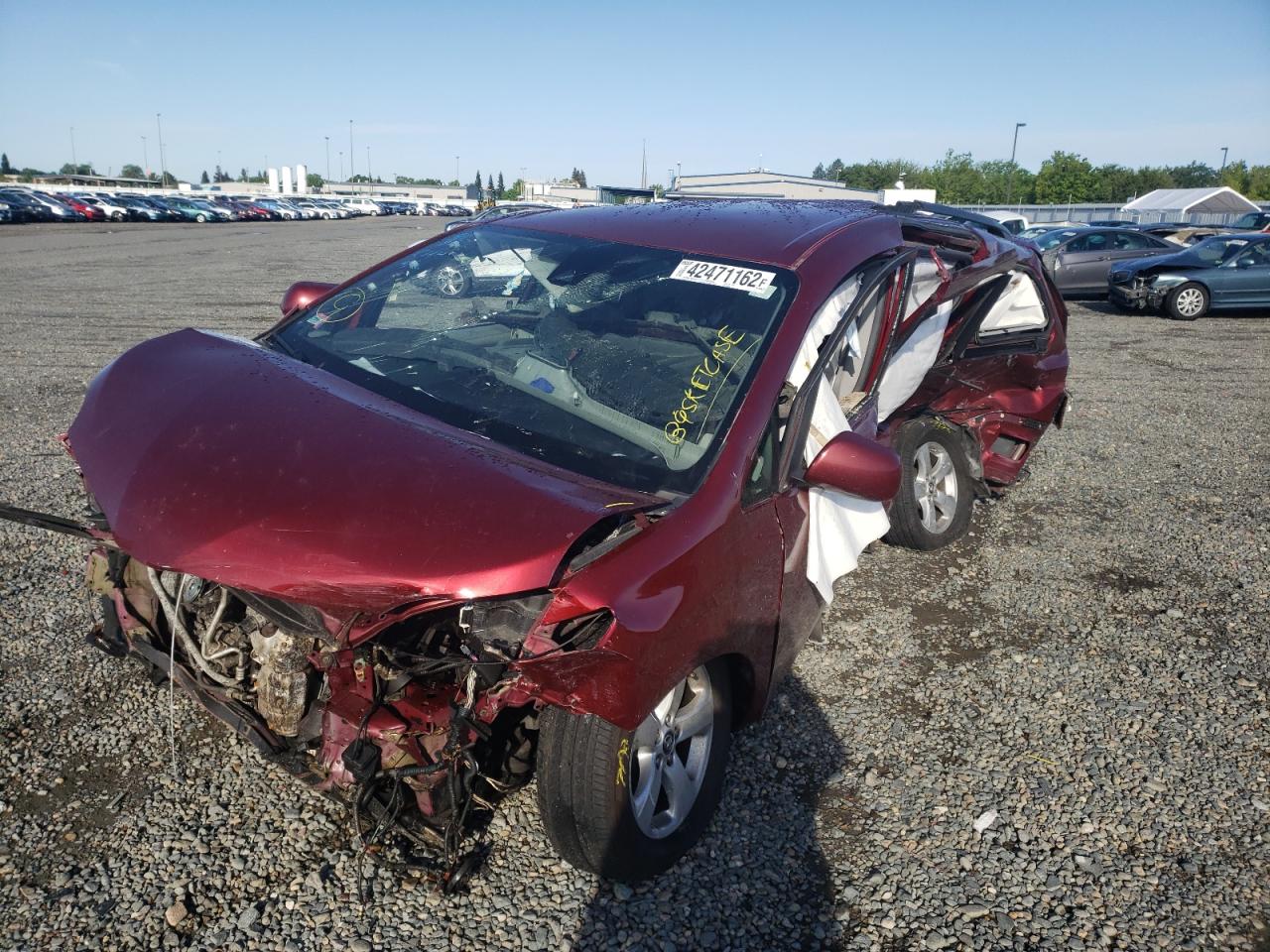Photo 2 from auction – 2018 TOYOTA SIENNA LE with VIN 5TDKZ3DC7JS906276
