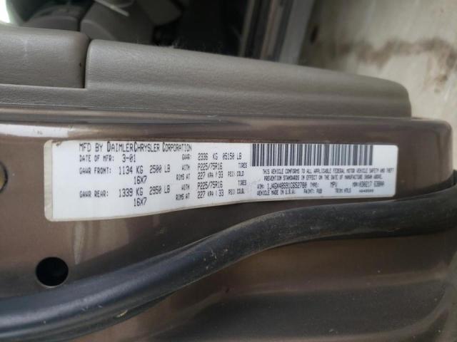 Photo 10 from auction – 2001 JEEP GRAND CHER with VIN 1J4GX48S91C652780