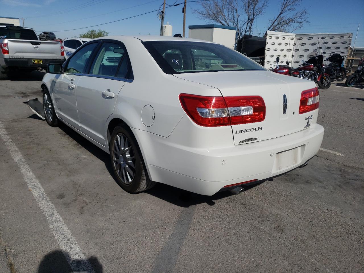 Photo 3 from auction – 2008 LINCOLN MKZ with VIN 3LNHM26T48R652079