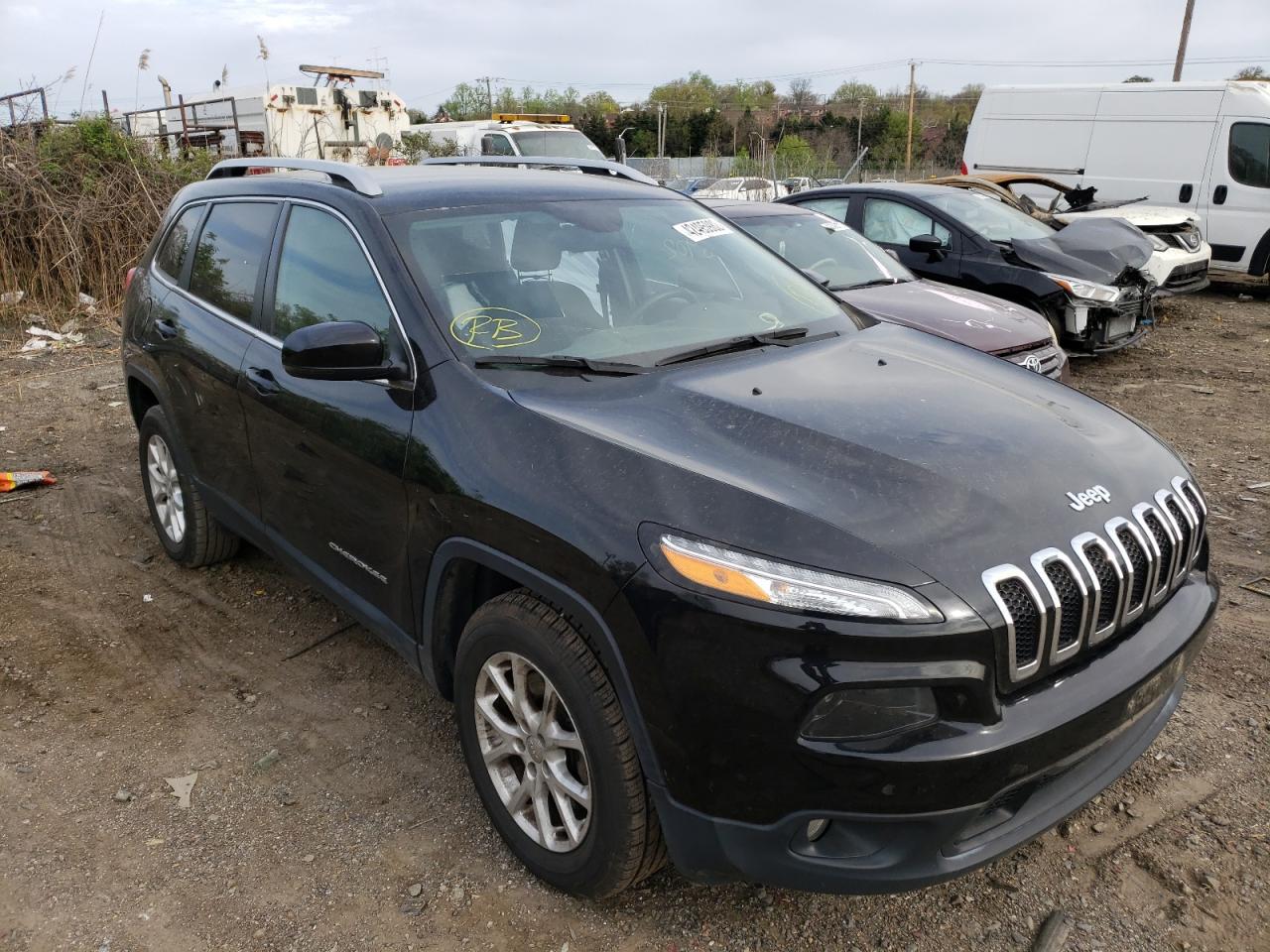 JEEP CHEROKEE L 2017 with VIN 1C4PJMCS7HW506014 - Photo from auction