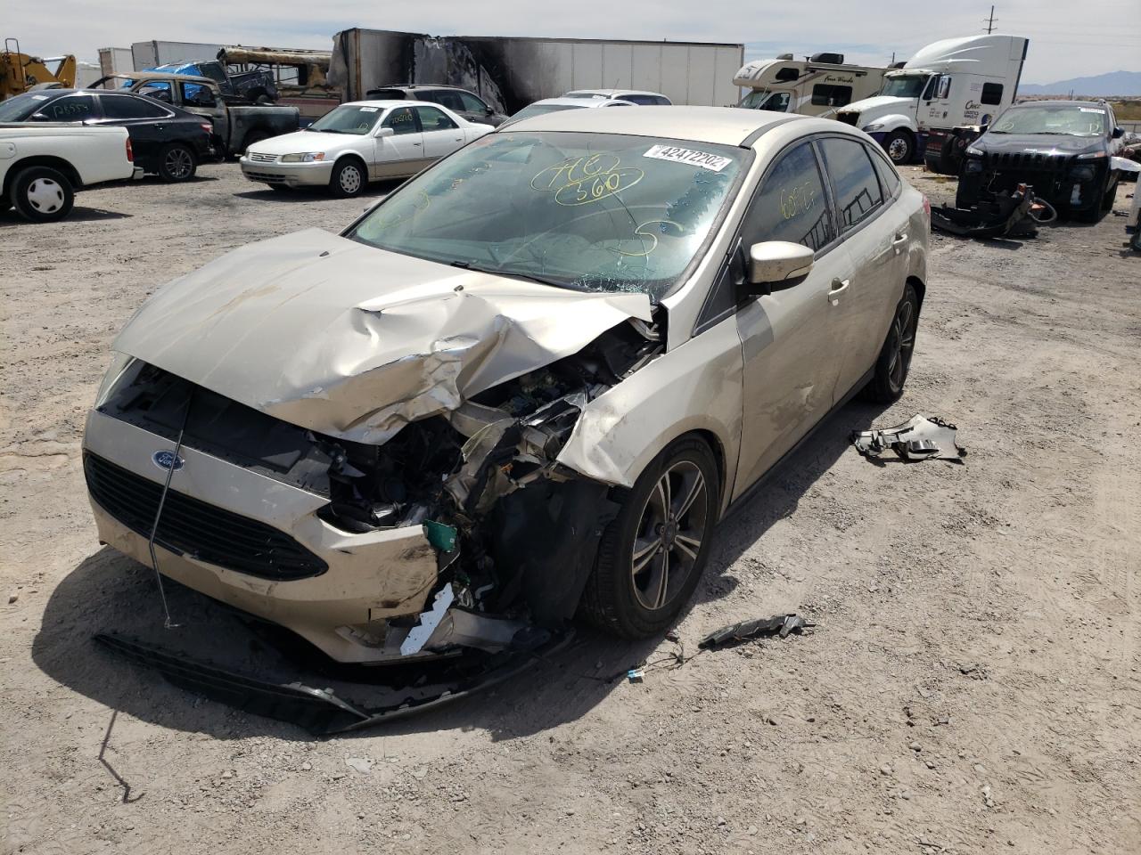 Photo 2 from auction – 2017 FORD FOCUS SE with VIN 1FADP3FE5HL258385