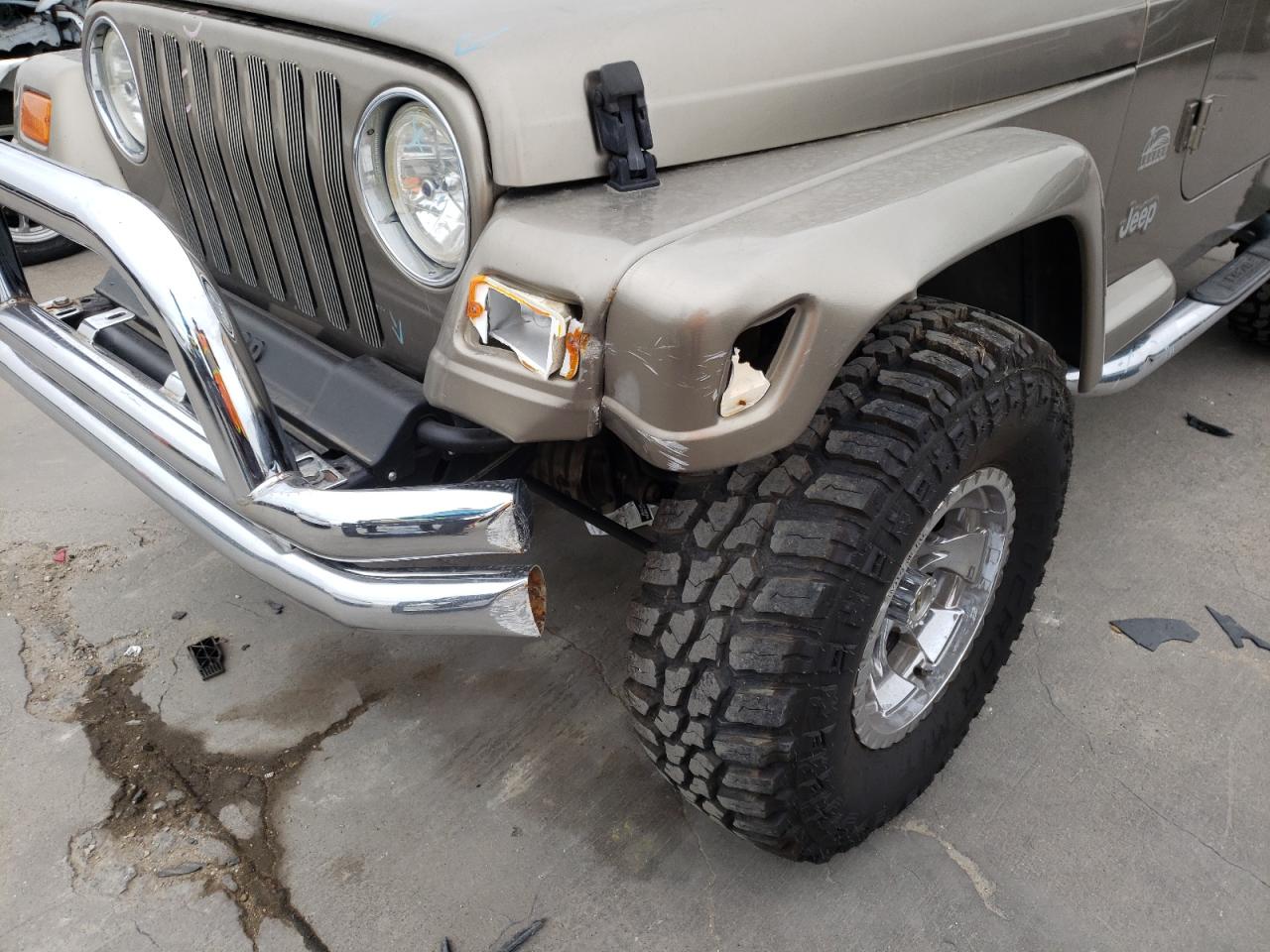 Photo 9 from auction – 2003 JEEP WRANGLER / with VIN 1J4FA59S33P325191