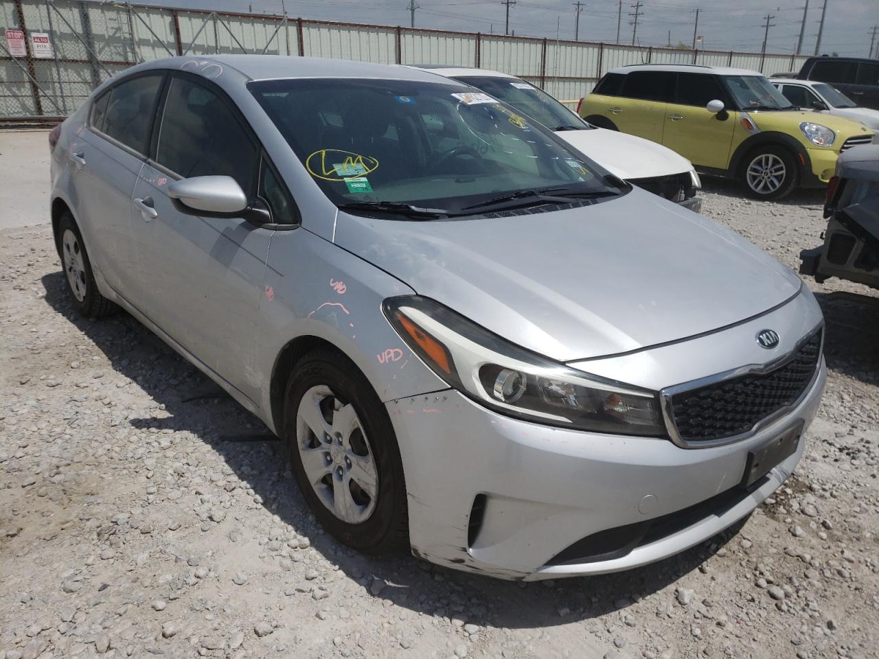 KIA FORTE LX 2017 with VIN 3KPFK4A78HE068461 - Photo from auction