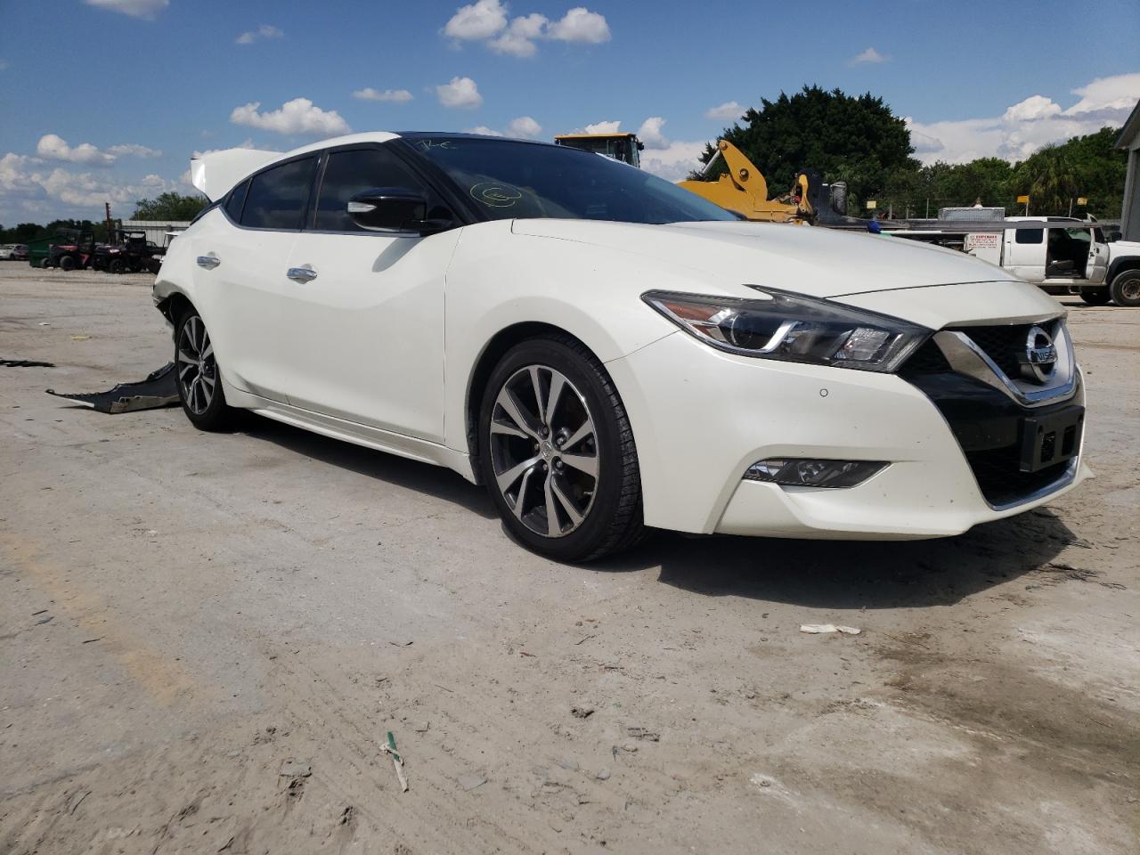 NISSAN MAXIMA 3.5 2017 with VIN 1N4AA6AP2HC391846 - Photo from auction