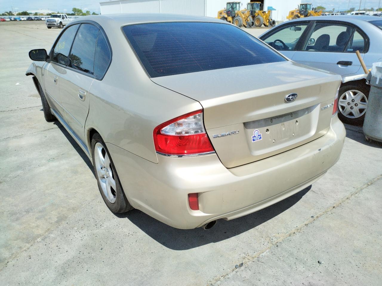 Photo 3 from auction – 2008 SUBARU LEGACY 2.5 with VIN 4S3BL616287216375