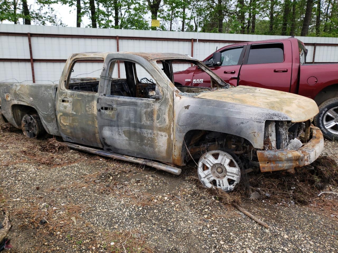 Photo 9 from auction – 2007 CHEVROLET SILVERADO with VIN 3GCEK13M27G520212