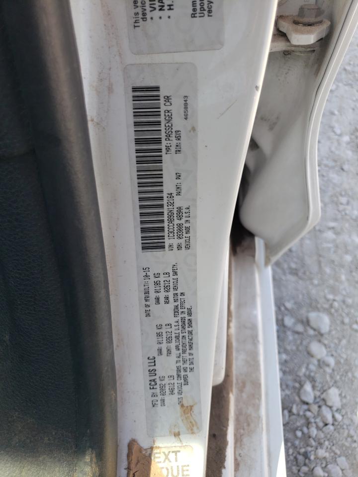 Photo 10 from auction – 2016 CHRYSLER 200 LIMITE with VIN 1C3CCCAB9GN132164