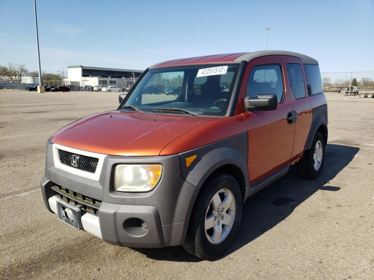Photo 2 from auction – 2003 HONDA ELEMENT EX with VIN 5J6YH28583L024924