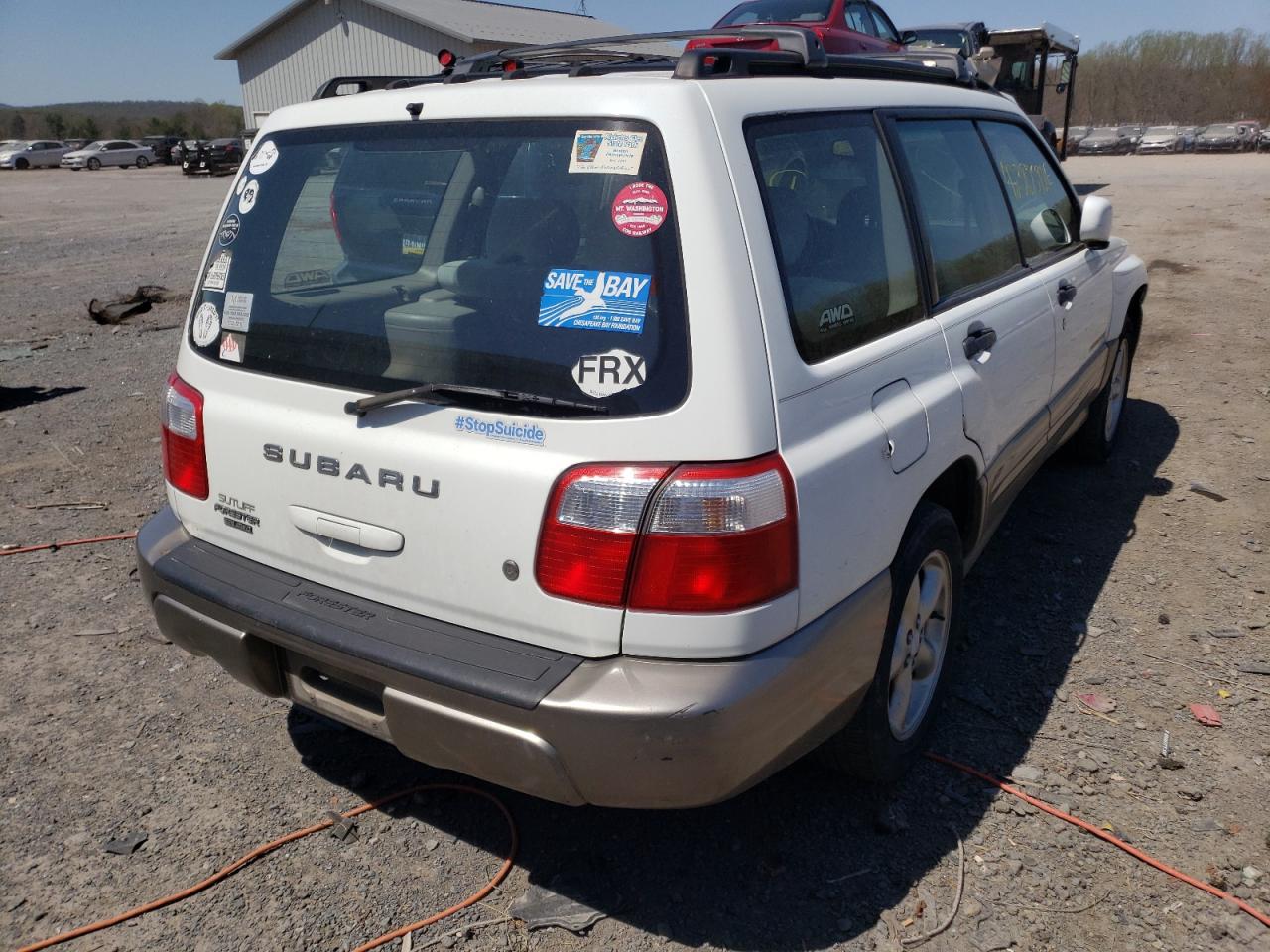 Photo 4 from auction – 2002 SUBARU FORESTER S with VIN JF1SF65512H700439
