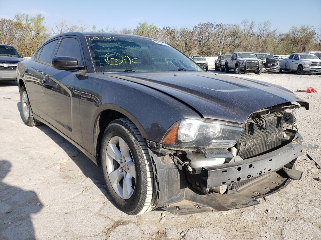 DODGE CHARGER SE 2014 with VIN 2C3CDXBG1EH129764 - Photo from auction