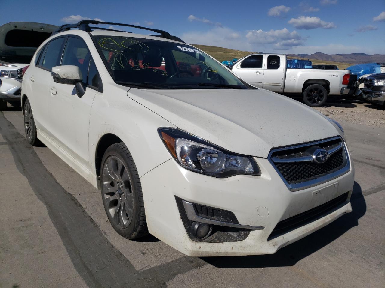 SUBARU IMPREZA SP 2015 with VIN JF1GPAT64FH214537 - Photo from auction