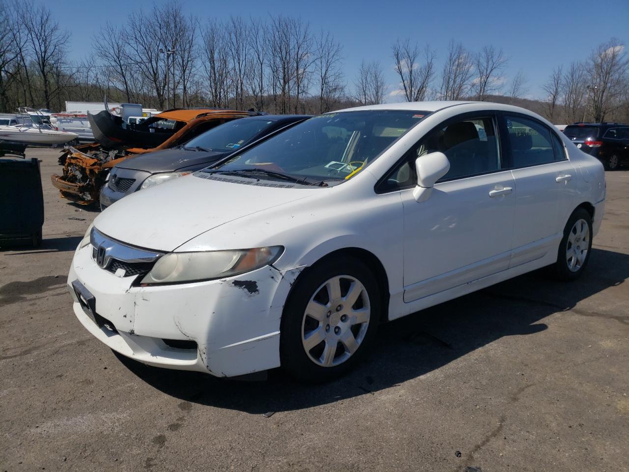Photo 2 from auction – 2009 HONDA CIVIC with VIN 2HGFA16569H543993