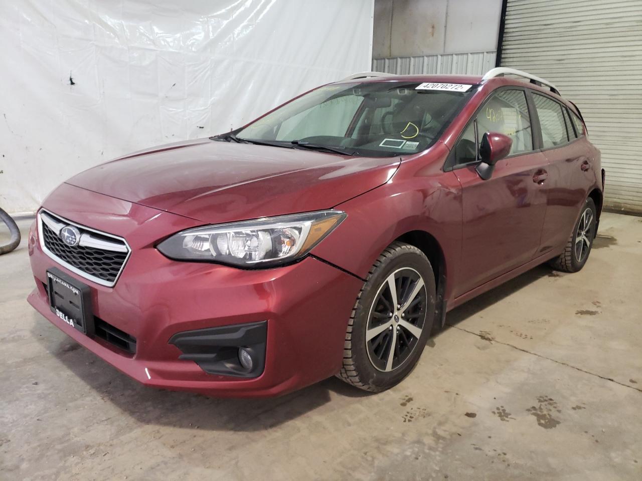 Photo 2 from auction – 2019 SUBARU IMPREZA PR with VIN 4S3GTAD65K3707087