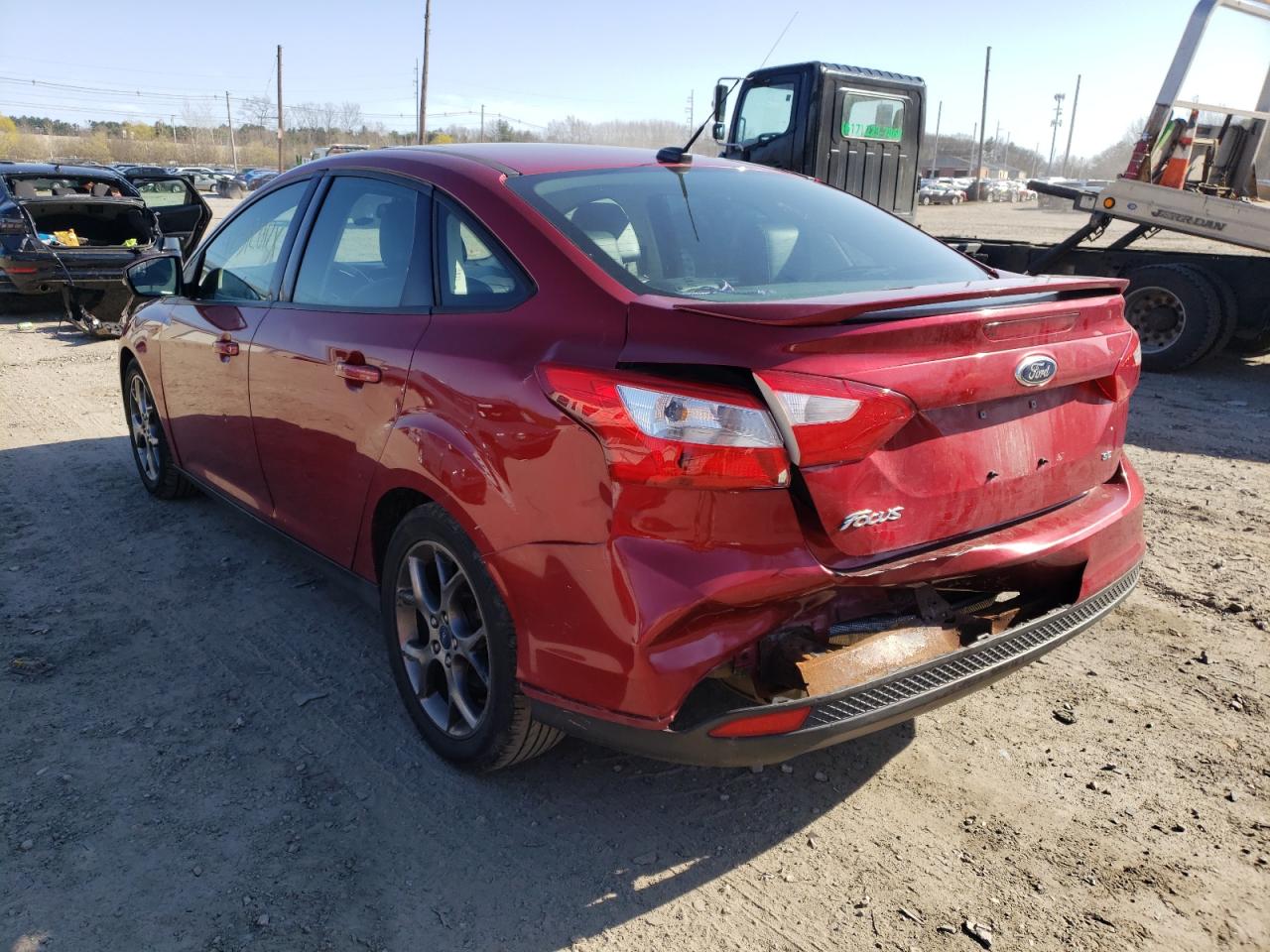 Photo 3 from auction – 2013 FORD FOCUS SE with VIN 1FADP3F22DL341269