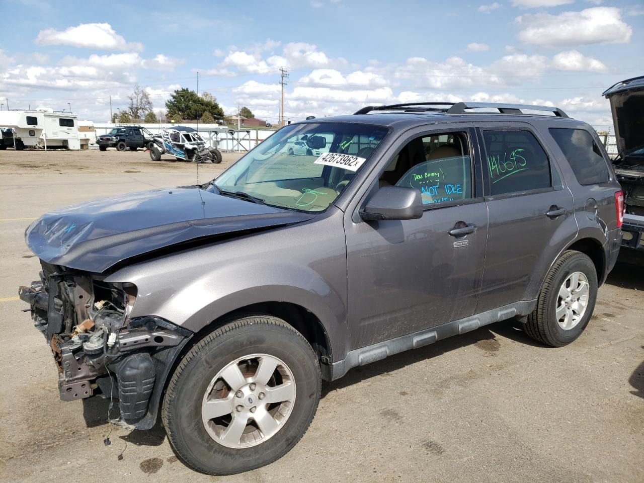 Photo 2 from auction – 2011 FORD ESCAPE LIM with VIN 1FMCU9E75BKB75200