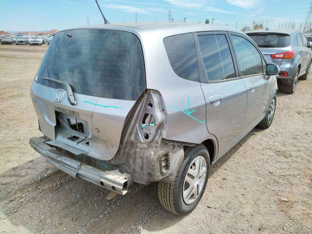 Photo 4 from auction – 2008 HONDA FIT with VIN JHMGD37448S008517