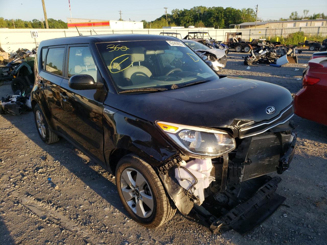 KIA SOUL 2019 with VIN KNDJN2A2XK7001863 - Photo from auction