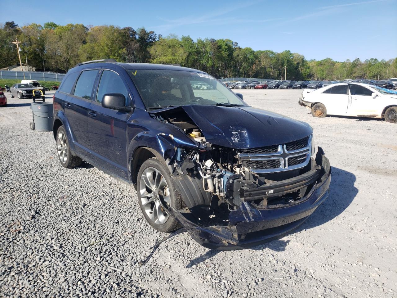 DODGE JOURNEY SE 2017 with VIN 3C4PDCAB5HT697006 - Photo from auction