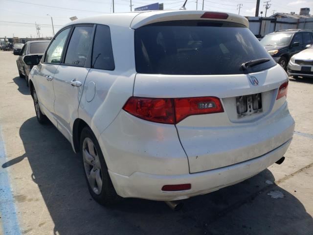 Photo 3 from auction – 2007 ACURA RDX TECHNO with VIN 5J8TB18507A018999