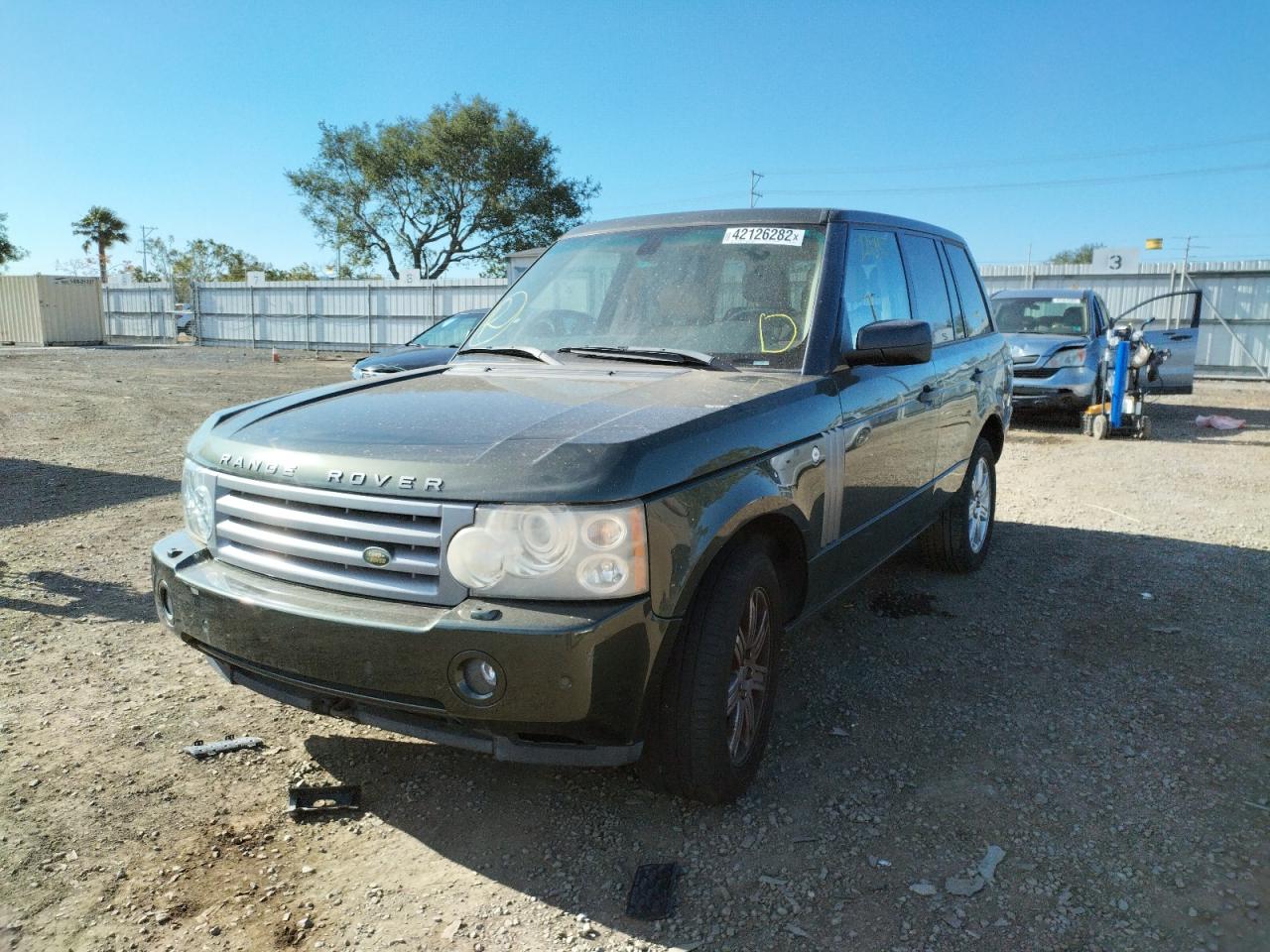 Photo 2 from auction – 2006 LAND ROVER RANGE ROVE with VIN SALME15406A218875