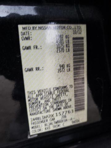 Photo 10 from auction – 2013 NISSAN ALTIMA 3.5 with VIN 1N4BL3AP2DC157763