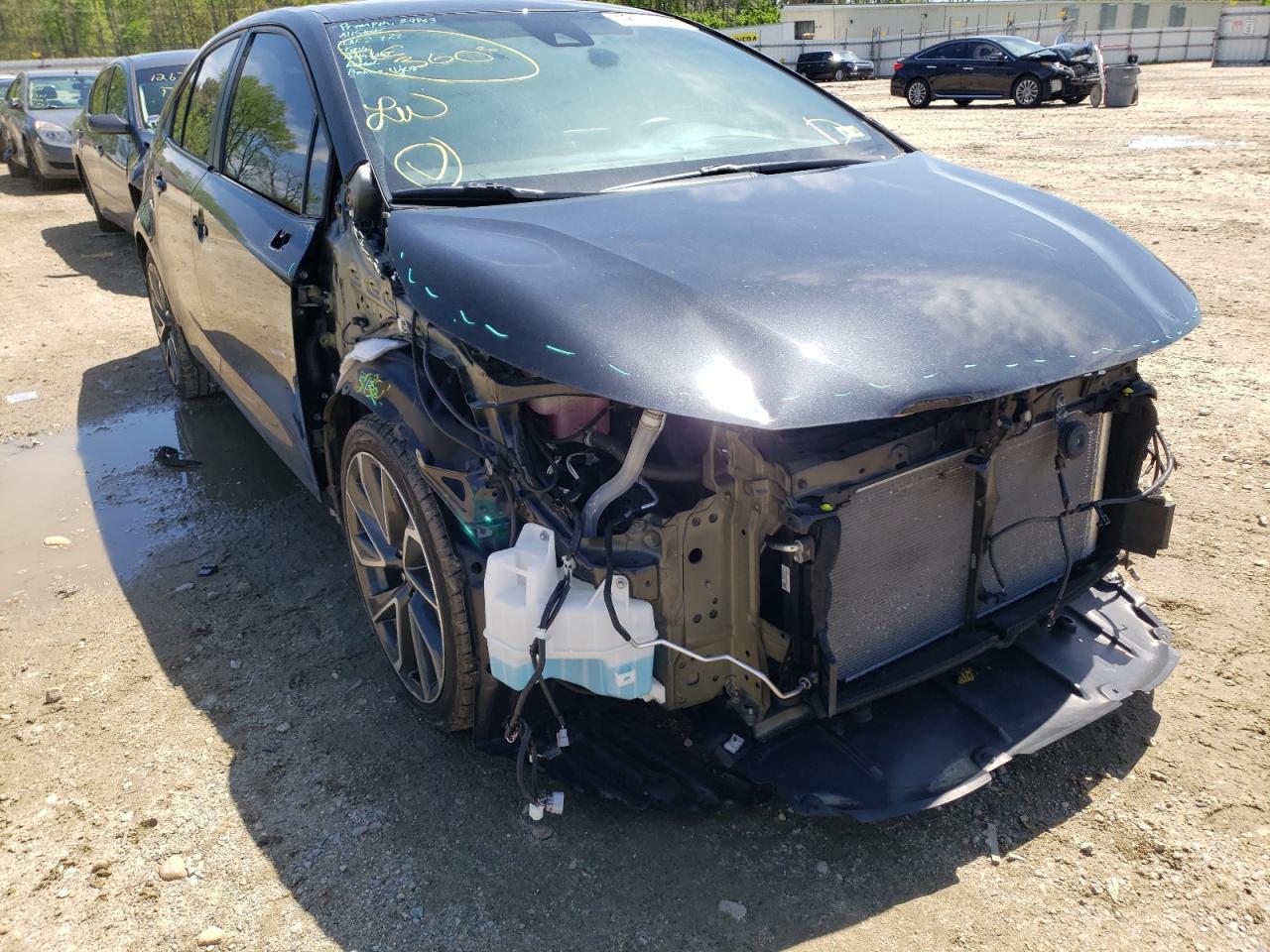 TOYOTA COROLLA SE 2020 with VIN 5YFP4RCE9LP026895 - Photo from auction