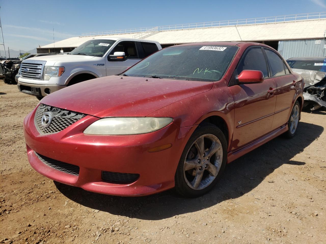 Photo 2 from auction – 2005 MAZDA 6 S with VIN 1YVHP80D055M35542